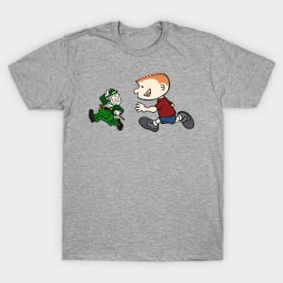 Chasing a Leprechaun! T-Shirt